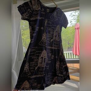 Stylish Girls Space Themed Dress